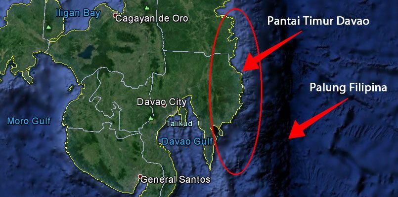 peta-pantai-timur-davao