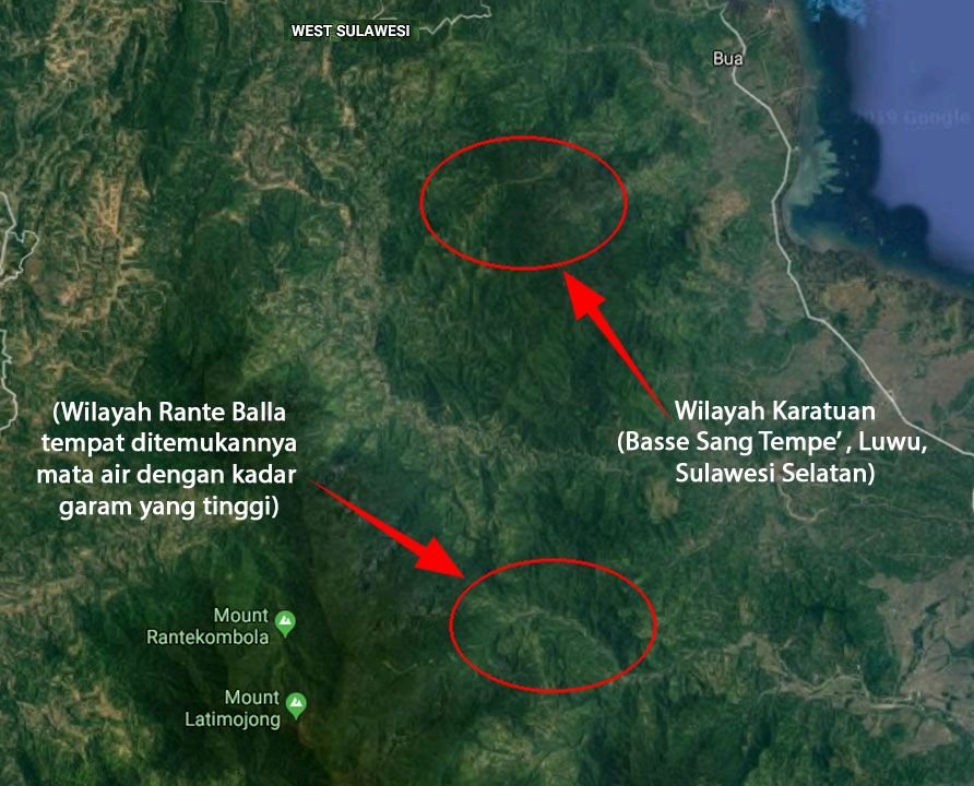 Karatuan dan Rante Balla berada dalam satu kawasan yang sama, yang pada masa lalu biasanya disebut sebagai wilayah Basse Sang Tempe. (Dokumen Pribadi)